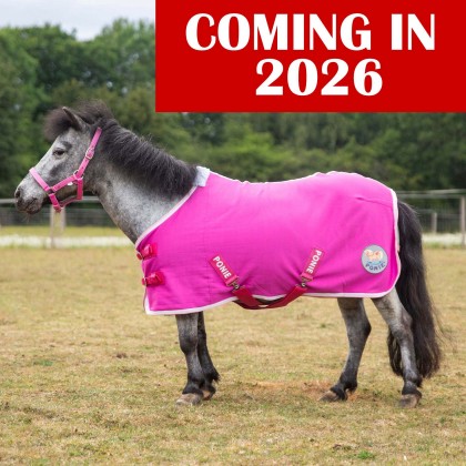 NEW PONIE Pink Jersey Cooler Rug